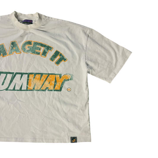𝕾𝖚𝖒𝖜𝖆𝖞 Boxy Tee White
