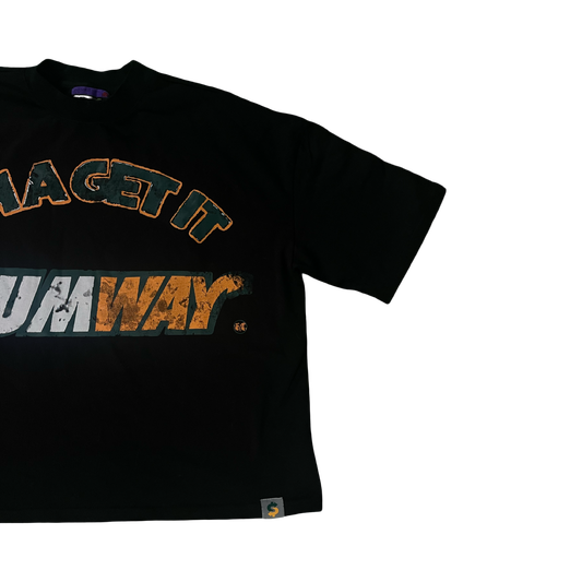 𝕾𝖚𝖒𝖜𝖆𝖞 Boxy Tee Black