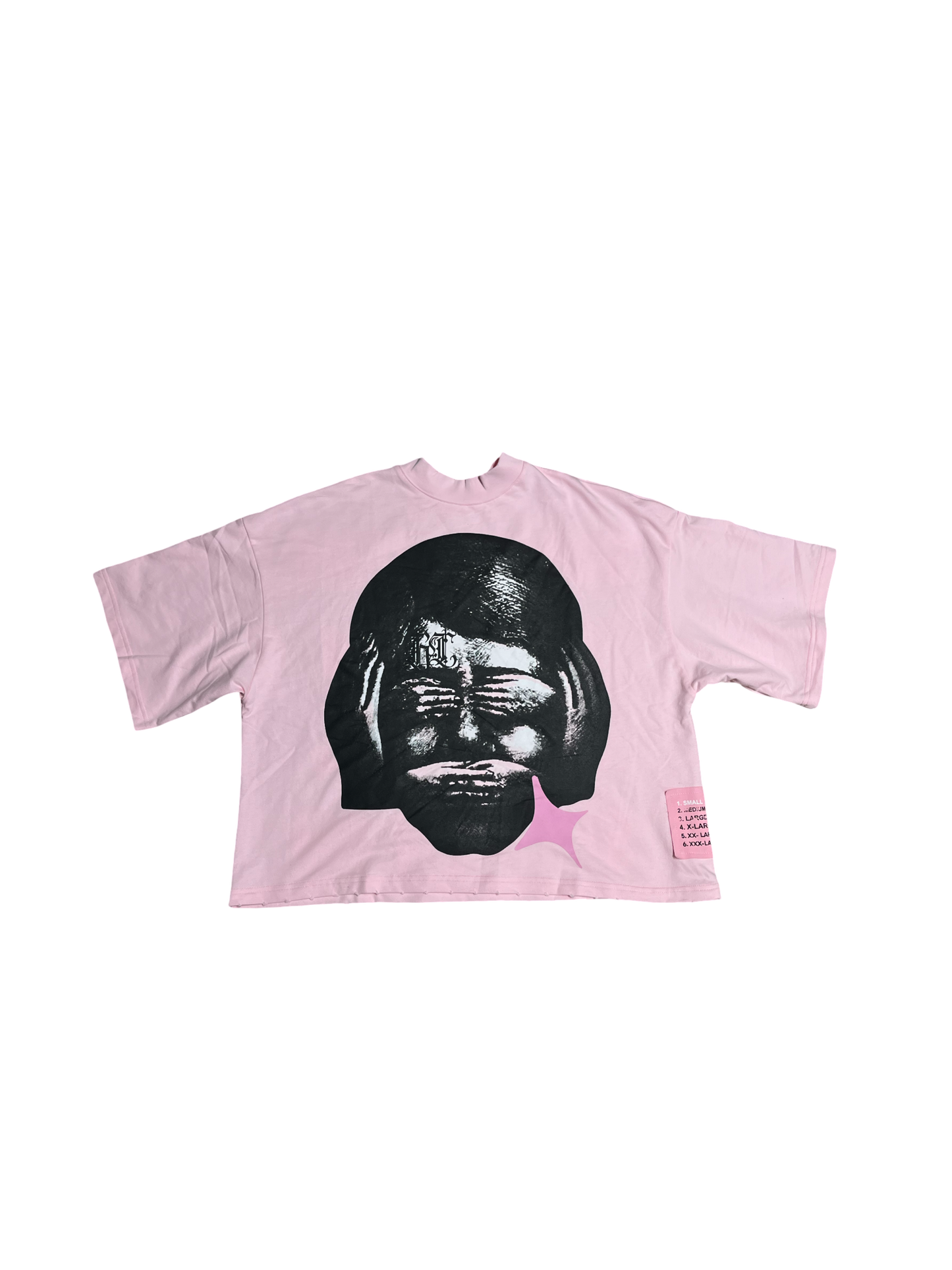 𝕾𝖔𝖒𝖊𝖜𝖍𝖊𝖗𝖊 𝕭𝖊𝖙𝖜𝖊𝖊𝖓 Reversible Tee Pink