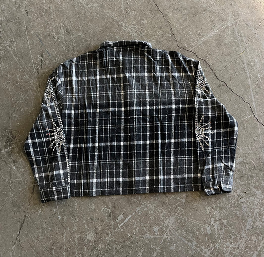 𝕽𝖍𝖎𝖓𝖊𝖘𝖙𝖔𝖓𝖊 Flannel Black