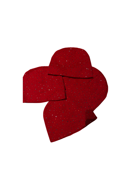 𝕳𝖊𝖆𝖗𝖙𝖈𝖔𝖑𝖉 𝕯𝖎𝖆𝖒𝖔𝖓𝖉 Beanie Red