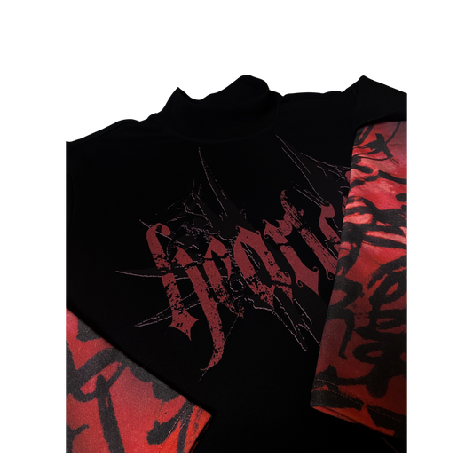 𝖁𝖆𝖓𝖉𝖆𝖑𝖎𝖘𝖒 Long Sleeve Red