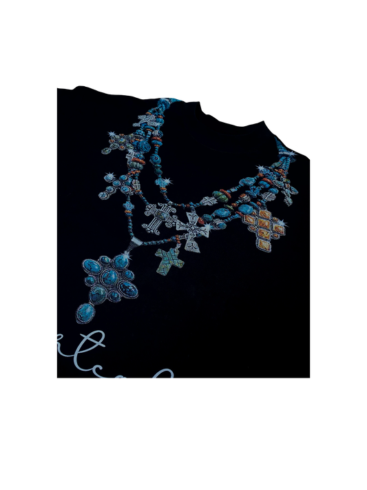 𝕾𝖐𝖞 𝖕𝖗𝖎𝖔𝖗𝖎𝖙𝖞 Crewneck Half Sleeve T Shirt