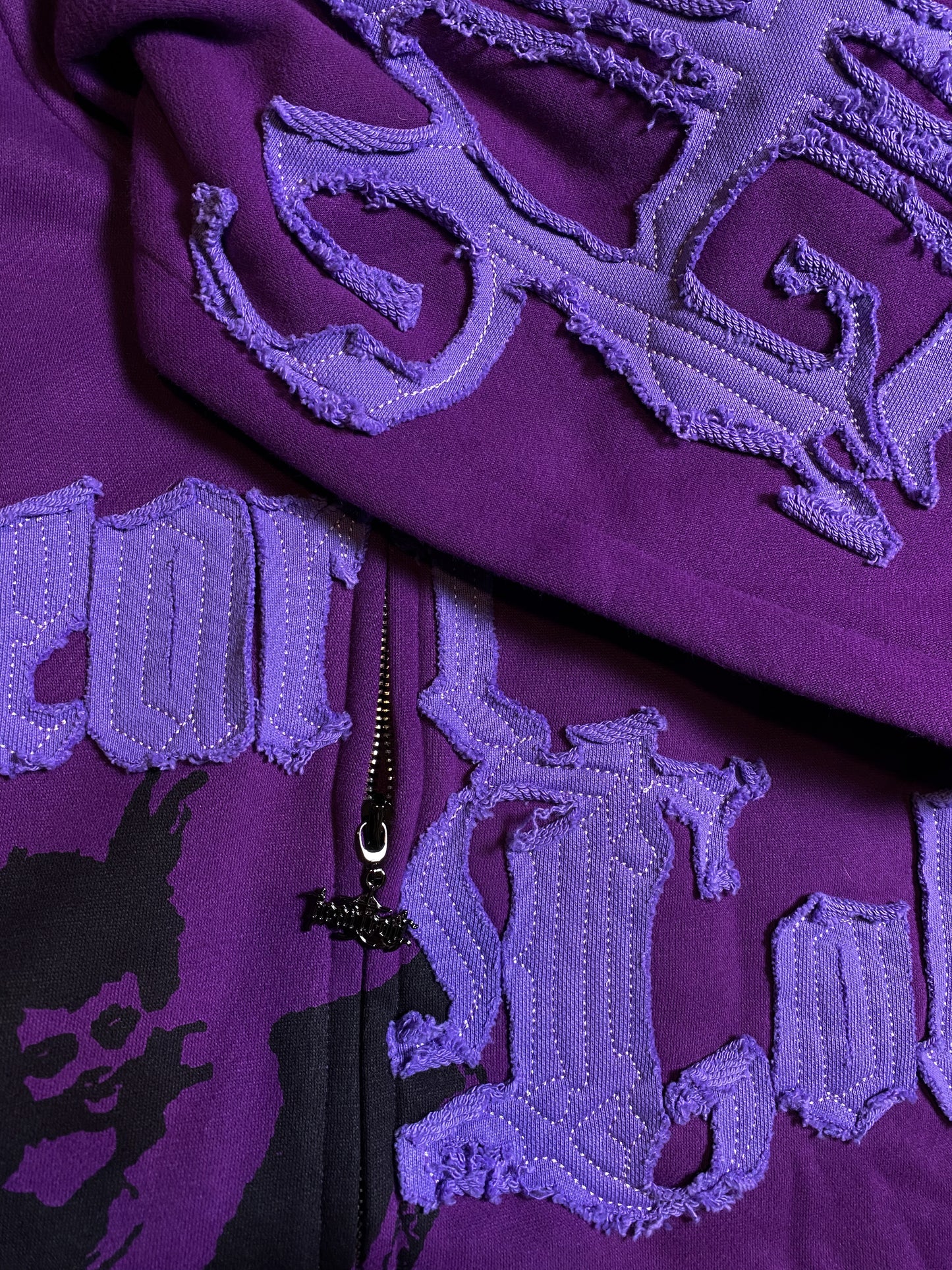 ๐ฎ๐๐๐๐๐ ๐ฌ๐๐๐๐ Zip Up Hoodie Purple