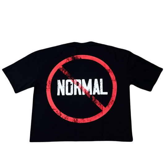 𝕿𝖍𝖊 𝖑𝖔𝖘𝖊𝖗𝖘 Oversized Boxy Tee Black