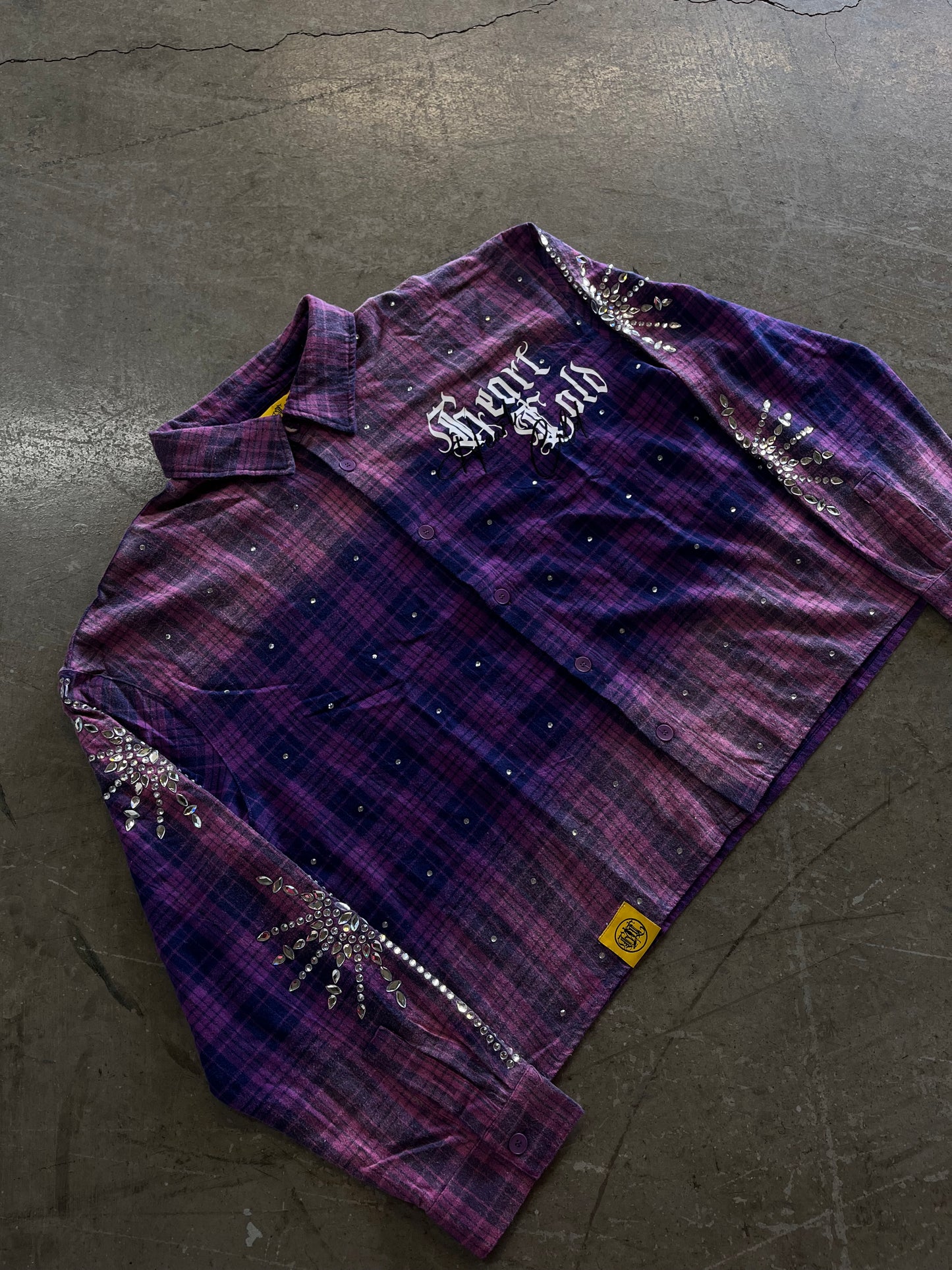 𝕽𝖍𝖎𝖓𝖊𝖘𝖙𝖔𝖓𝖊 Flannel Purple