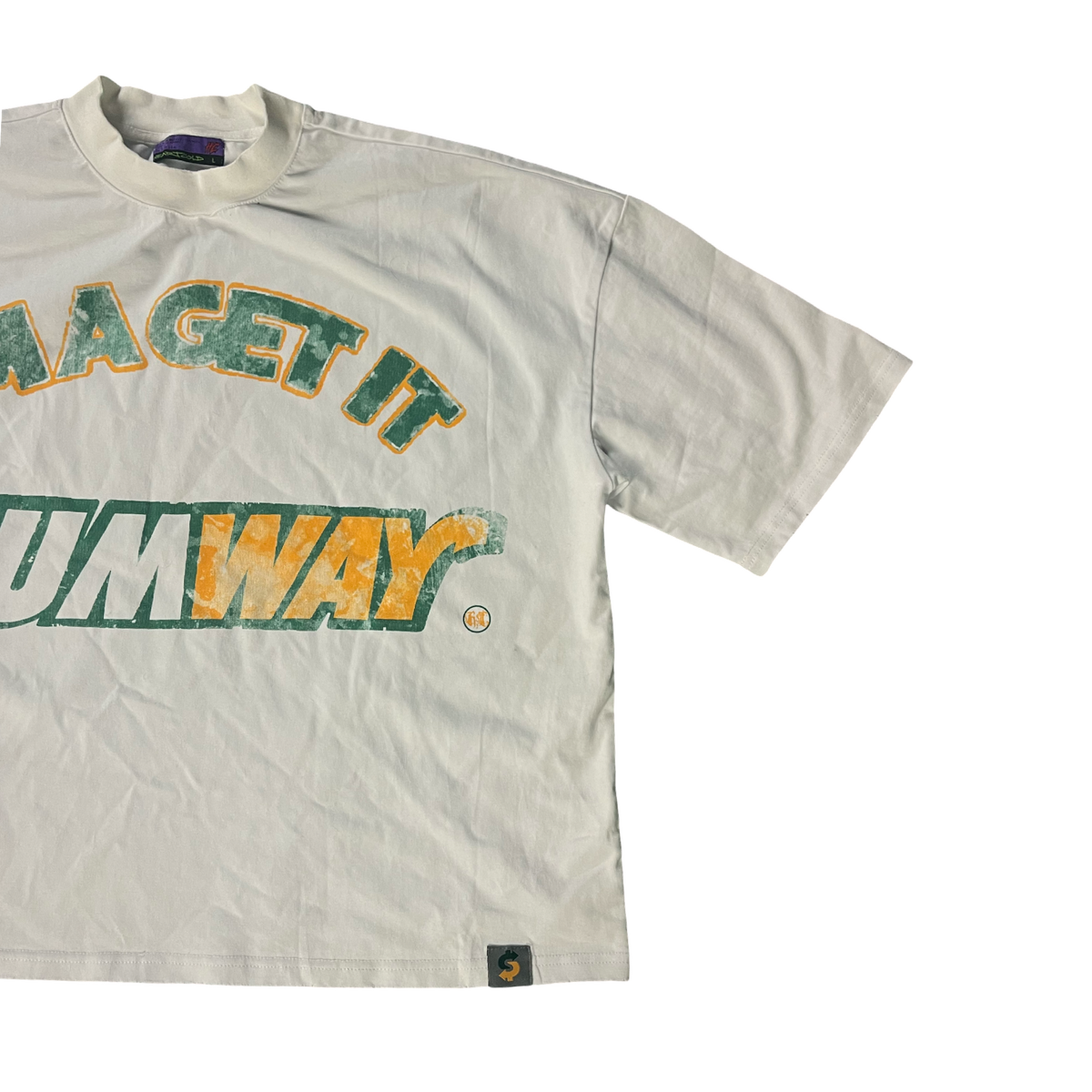 𝕾𝖚𝖒𝖜𝖆𝖞 Boxy Tee White