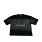 𝕲𝖔𝖉𝖘 𝕻𝖑𝖆𝖓 𝖆𝖓𝖉 𝖆 𝕾𝖈𝖆𝖒 Tee Black