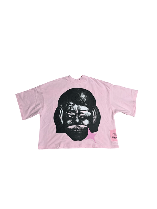 𝕾𝖔𝖒𝖊𝖜𝖍𝖊𝖗𝖊 𝕭𝖊𝖙𝖜𝖊𝖊𝖓 Reversible Tee Pink