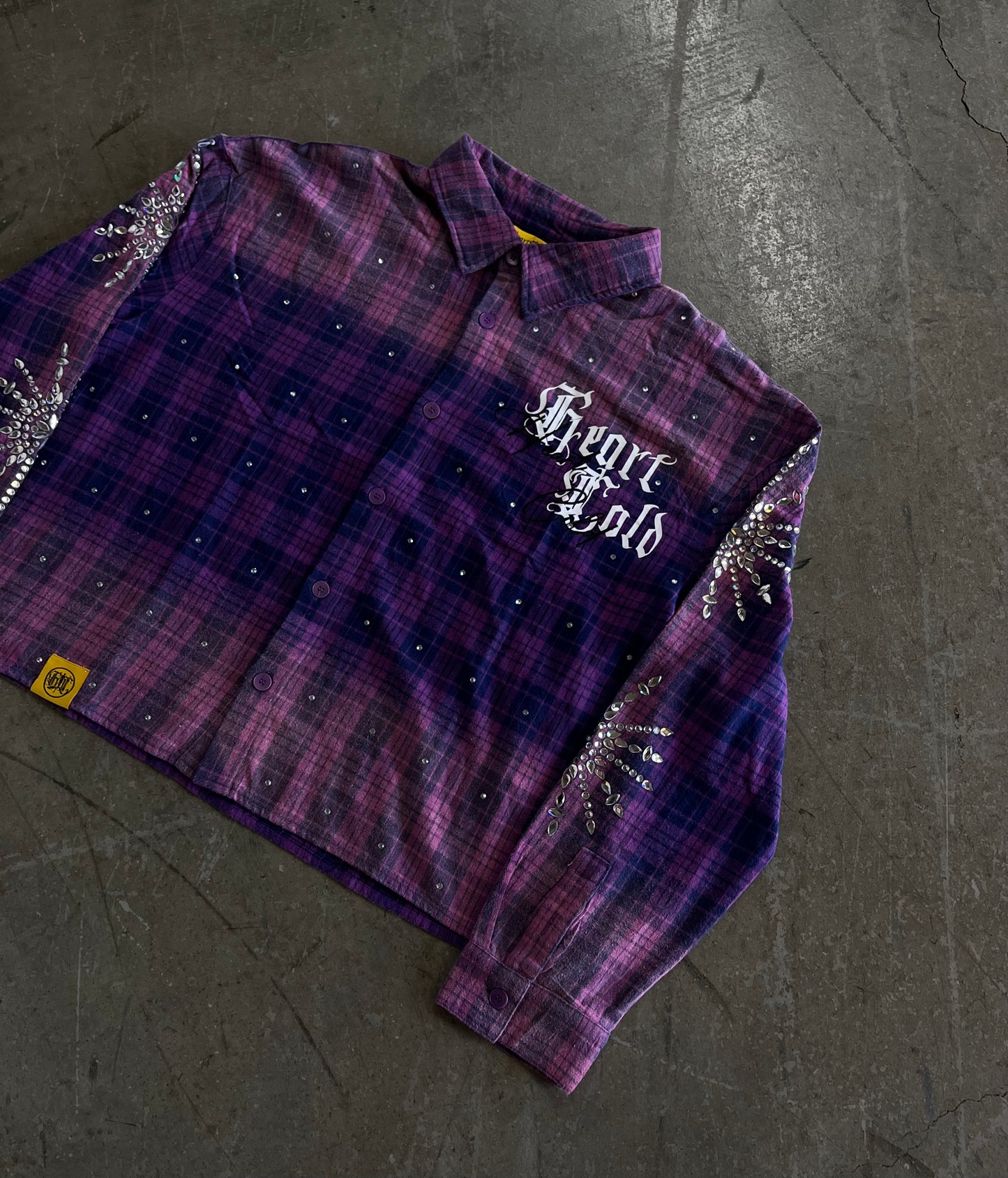 𝕽𝖍𝖎𝖓𝖊𝖘𝖙𝖔𝖓𝖊 Flannel Purple