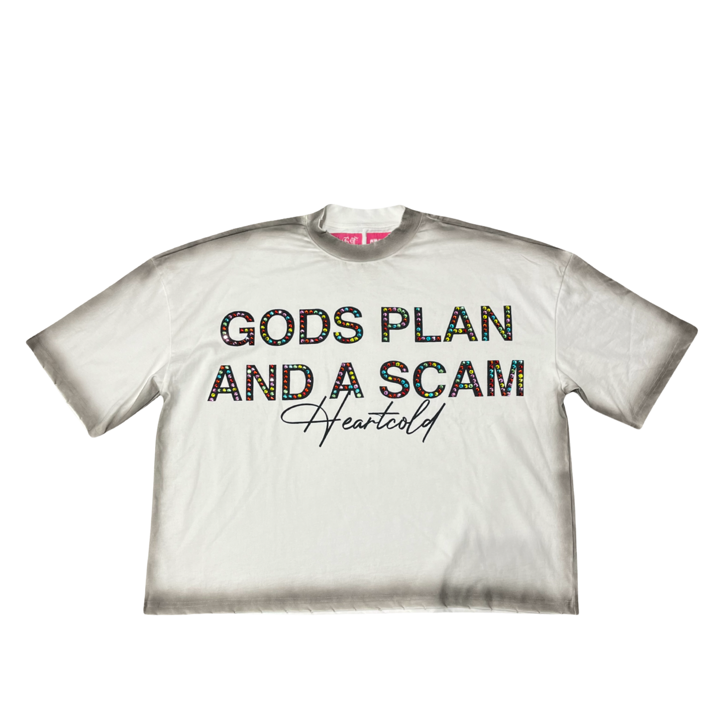 𝕲𝖔𝖉𝖘 𝕻𝖑𝖆𝖓 𝖆𝖓𝖉 𝖆 𝕾𝖈𝖆𝖒 Tee White