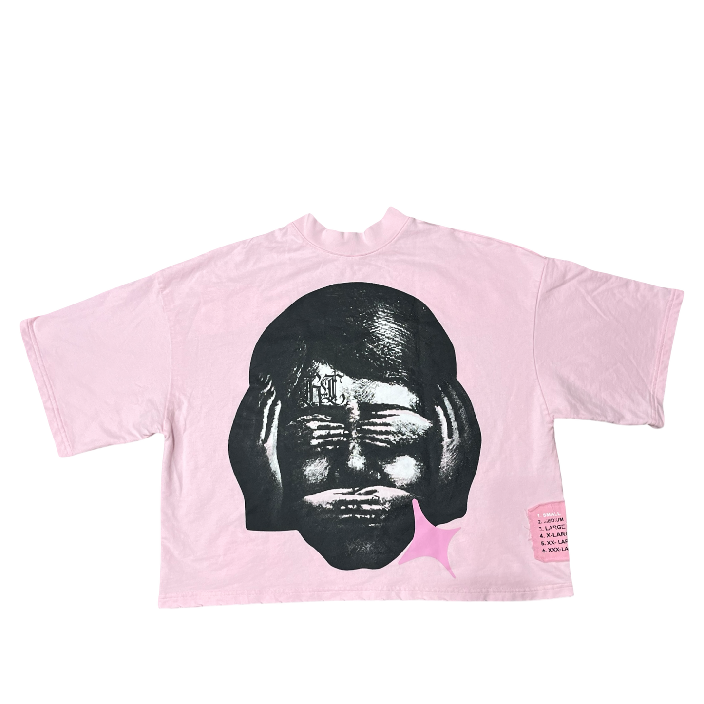 𝕾𝖔𝖒𝖊𝖜𝖍𝖊𝖗𝖊 𝕭𝖊𝖙𝖜𝖊𝖊𝖓 Reversible Tee Pink