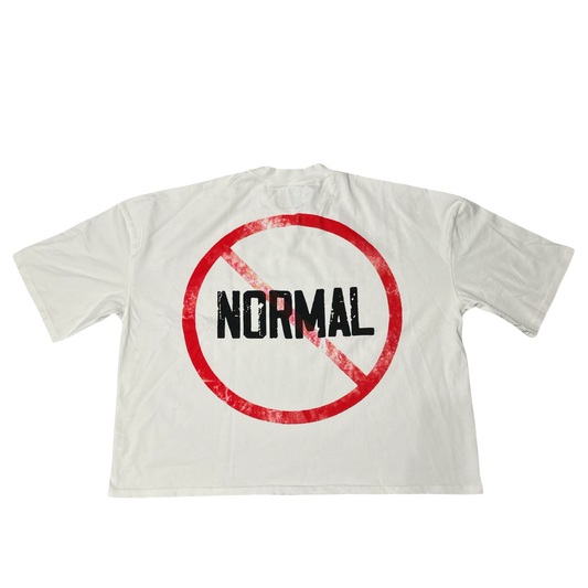 𝕿𝖍𝖊 𝖑𝖔𝖘𝖊𝖗𝖘 Oversized Boxy Tee White