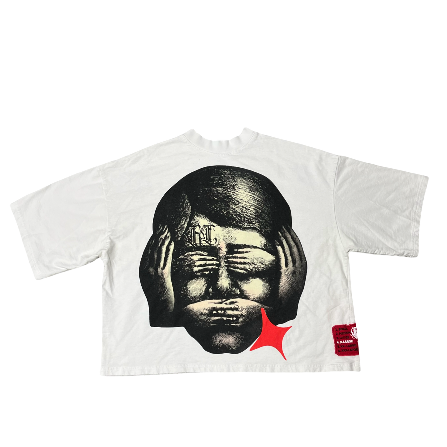 𝕾𝖔𝖒𝖊𝖜𝖍𝖊𝖗𝖊 𝕭𝖊𝖙𝖜𝖊𝖊𝖓 Reversible Tee White