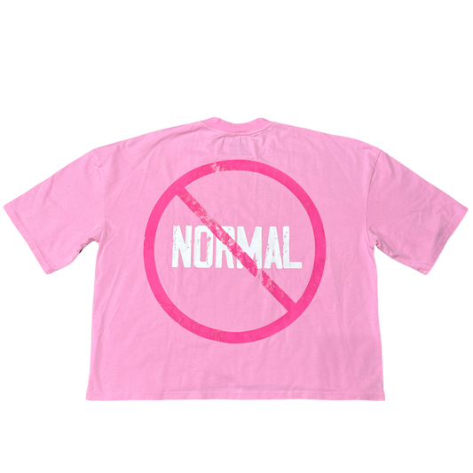 𝕿𝖍𝖊 𝖑𝖔𝖘𝖊𝖗𝖘 Oversized Boxy Tee Pink